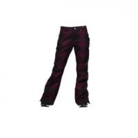 Брюки сн/борд Burton/09-10/WMS BRT CHASE PT/BLACK CHERRY PLAID PRINT