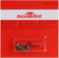 Замок цепи SunRace CNQ10 для 10-скор цепи быстросъемный, серебр, 1шт