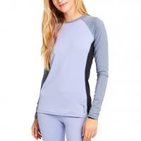 Термобелье кофта женская Burton W MDWT X CREW FLKSTG/FOXGLV