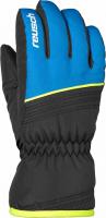 Перчатки подростковые REUSCH Alan Junior black/brilliant blue