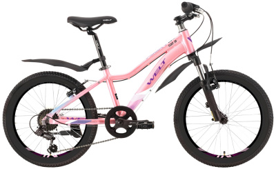 Детский велосипед Welt Floxy 20 2022_Pearl Pink