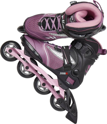 Роликовые коньки женские FILA Legacy Pro 80 Lady Black/Violet Роликовые коньки женские FILA Legacy Pro 80 Lady Black/Violet