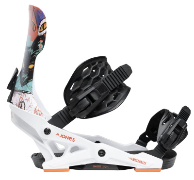 Крепления для сноуборда Jones Meteorite Rallycat White от магазина Адреналин