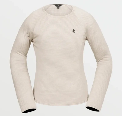 Термобелье кофта женская Volcom Gridlock Crew Stone