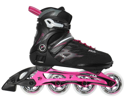 Картинка Роликовые коньки женские FILA WAVE 84 LADY BLCK/GRY/MAGENTA от магазина Адреналин Роликовые коньки женские FILA WAVE 84 LADY BLCK/GRY/MAGENTA от магазина Адреналин