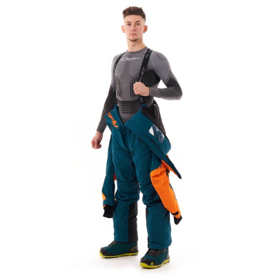 Комбинезон Dragonfly Gravity Premium MAN Dark Ocean - Orange 2023 от магазина Адреналин