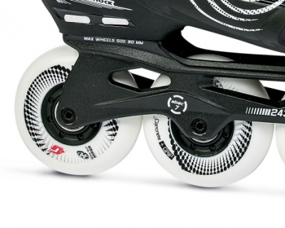 Роликовые коньки FILA NRK PRO BLACK Роликовые коньки FILA NRK PRO BLACK