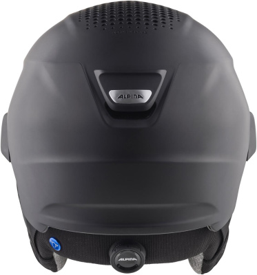 Картинка Горнолыжный шлем с визором Alpina Oro QV Mips Black Matt/Ice blue  от магазина Адреналин Горнолыжный шлем с визором Alpina Oro QV Mips Black Matt/Ice blue  от магазина Адреналин