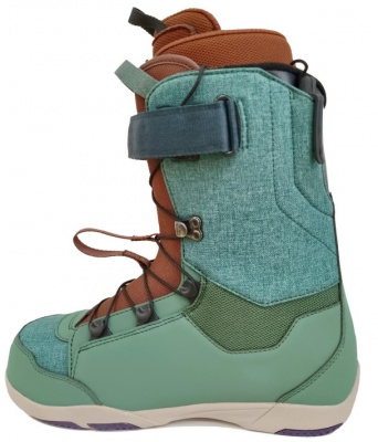 Картинка Ботинки для сноуборда женские Joint At one`s ease Dark Green Brown от магазина Адреналин Ботинки для сноуборда женские Joint At one`s ease Dark Green Brown от магазина Адреналин