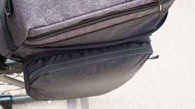 Велосумка на багажник BBB BSB-137  CarrierPack 6.5+5L Grey Blend