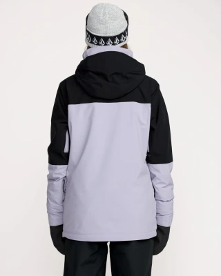 Сноубордическая женская куртка VOLCOM SHELTER 20K 3D STRETCH JACKET LAVENDER AURA от магазина Адреналин