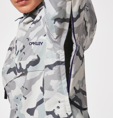 КУРТКА сноубордическая-анорак Oakley TNP HOLLY ANORAK B1B CAMO GREY