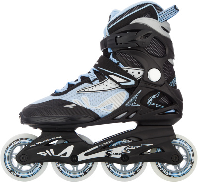 Роликовые коньки женские FILA LEGACY COMP LADY black/lightblue Роликовые коньки женские FILA LEGACY COMP LADY black/lightblue