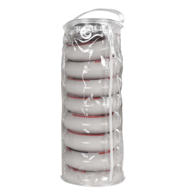 Комплект колес для роликов POWERSLIDE PS ONE Pack 90/82A, 8-pack Red/White+подшипники ABEC5+спейсер от магазина Адреналин