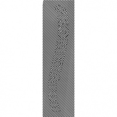 Шкурка Комета для ТРЮКОВОГО самоката Иллюзия чб