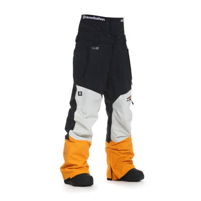 Штаны сноубордические М Horsefeathers NELSON PANTS (black/radiant yellow)  от магазина Адреналин