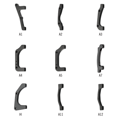 Картинка Адаптер дискового тормоза Tektro A12 передний для вилки с PM180, совместим с передним ротором 203мм, от магазина Адреналин Адаптер дискового тормоза Tektro A12 передний для вилки с PM180, совместим с передним ротором 203мм, от магазина Адреналин