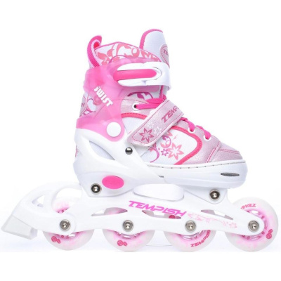 Роликовые коньки детские раздвижные Tempish Swist Flash pink Роликовые коньки детские раздвижные Tempish Swist Flash pink
