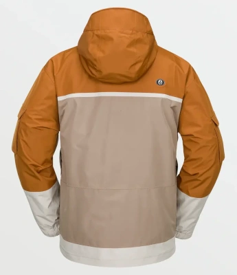 Сноубордическая куртка VOLCOM  NIGHTBREAKER 20K JKT CHESTNUT BROWN от магазина Адреналин