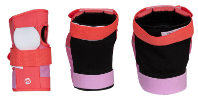 Защита для роликов Powerslide Standard Women Set Red/Pink от магазина Адреналин