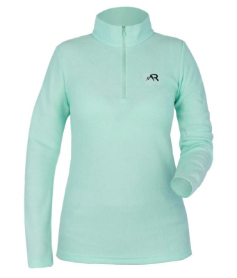 Флисовая кофта женская молния 1/4 Rosomaha мятный