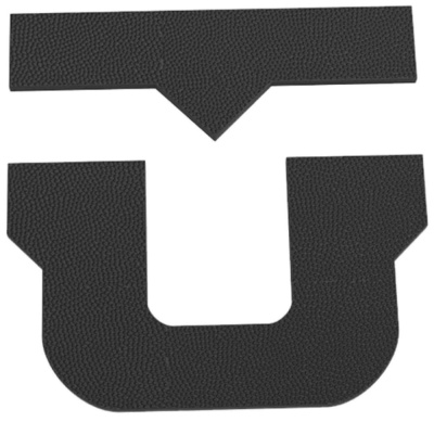 UNION наклейка на доску U STOMP PAD BLACK, 4 inch