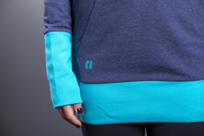 Толстовка женская ARMADA Feather Pullover Hoodie Navy