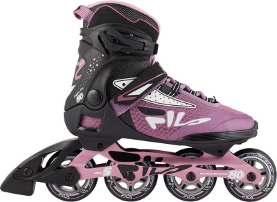 Роликовые коньки женские FILA Legacy Pro 80 Lady Black/Violet Роликовые коньки женские FILA Legacy Pro 80 Lady Black/Violet