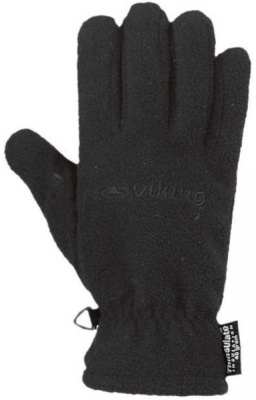 Перчатки флисовые VIKING Comfort Balck