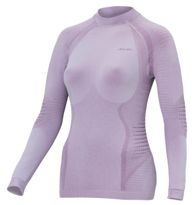 Термобелье женское Accapi кофта длинный рукав Polar Bear White/Cyclamen