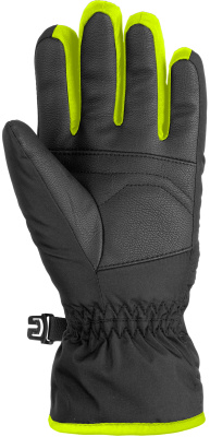 Перчатки подростковые REUSCH Alan Junior black/dresst blue/neon green