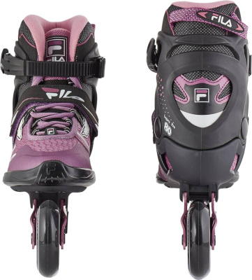 Роликовые коньки женские FILA Legacy Pro 80 Lady Black/Violet Роликовые коньки женские FILA Legacy Pro 80 Lady Black/Violet