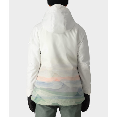 Куртка сноубордическая женская 686 FANTASIA INSULATED JKT white sierra sunset от магазина Адреналин