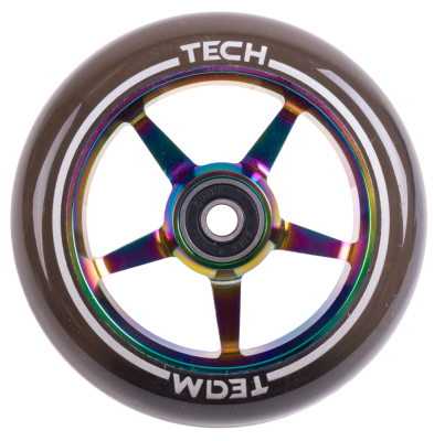 Колесо для ТРЮКОВОГО самоката TechTeam  110*24 мм, Scout neo-chrome