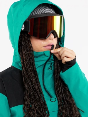 Сноубордическая КУРТКА Ж VOLCOM FERN INS GORE PULLOVER VIBRANT GREEN от магазина Адреналин