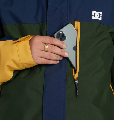 Сноубордическая куртка DC Shoes DEFIANT синий от магазина Адреналин