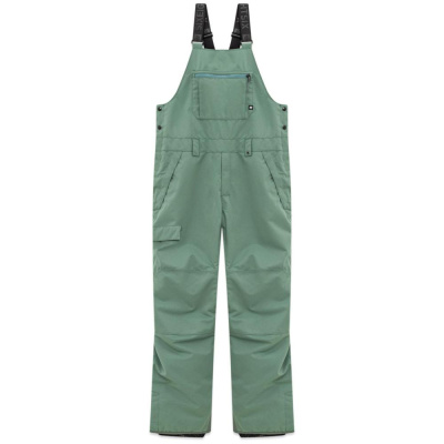 Полукомбинезон сноубордический 686 MNS HOT LAP INSULATED BIB CYPRESS GREEN