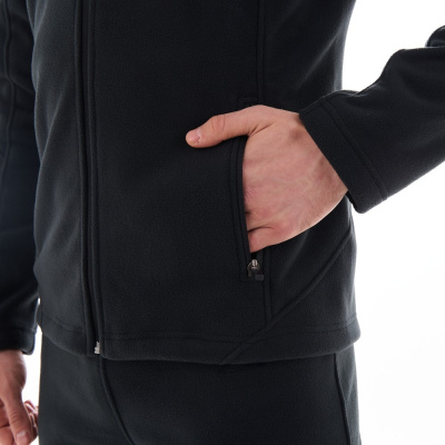 Мужская флисовая кофта Dragonfly Level. Black от магазина Адреналин