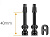 Ниппель бескамерный Ciclovation Advanced Tubeless Valve Stem 40mm Black от магазина Адреналин