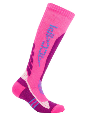 Горнолыжные носки детские Accapi Ski Performance Fuxia Fluo/Grey