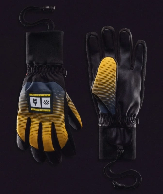 Перчатки 686 Crush Insulated Fox Yellow от магазина Адреналин