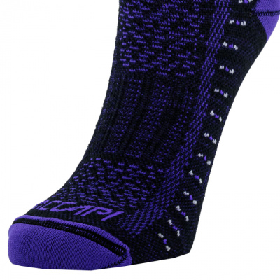 Горнолыжные носки Accapi Ski Ergoracing Black/Purple от магазина Адреналин