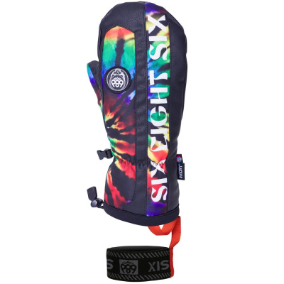 Варежки 686 MNS TEAM MERINO MITT GRATEFUL DEAD BLACK TIE DYE