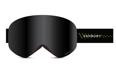 Горнолыжные очки со сменной линзой на магнитах ASHBURY HORNET FREQUENCY (DARK SMOKE/YELLOW)